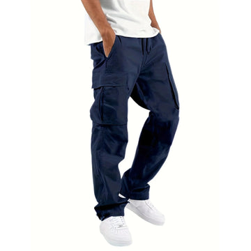 Lance Men's Wide Straight Cargo Pants – Comfortable Modern Fit