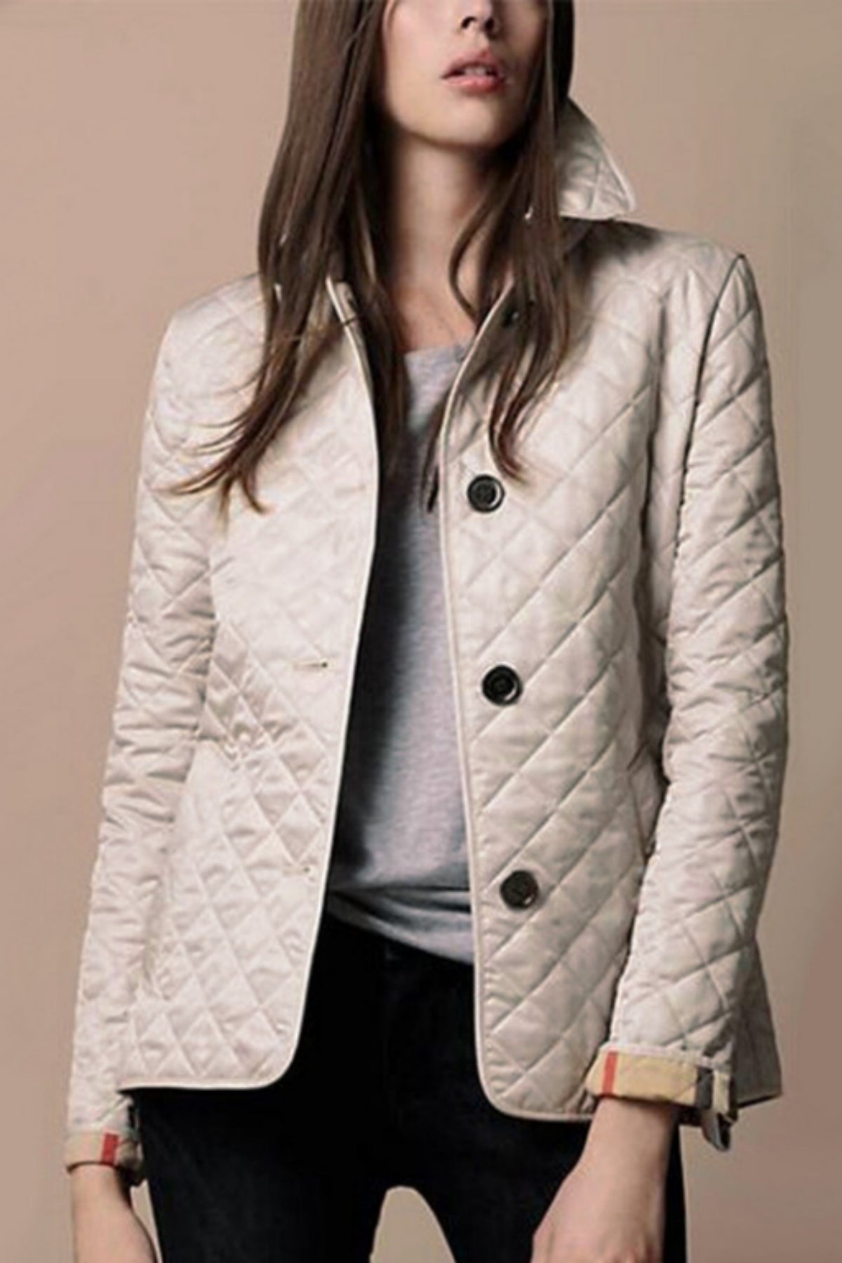 Clara Women's Quilted Fitted Jacket