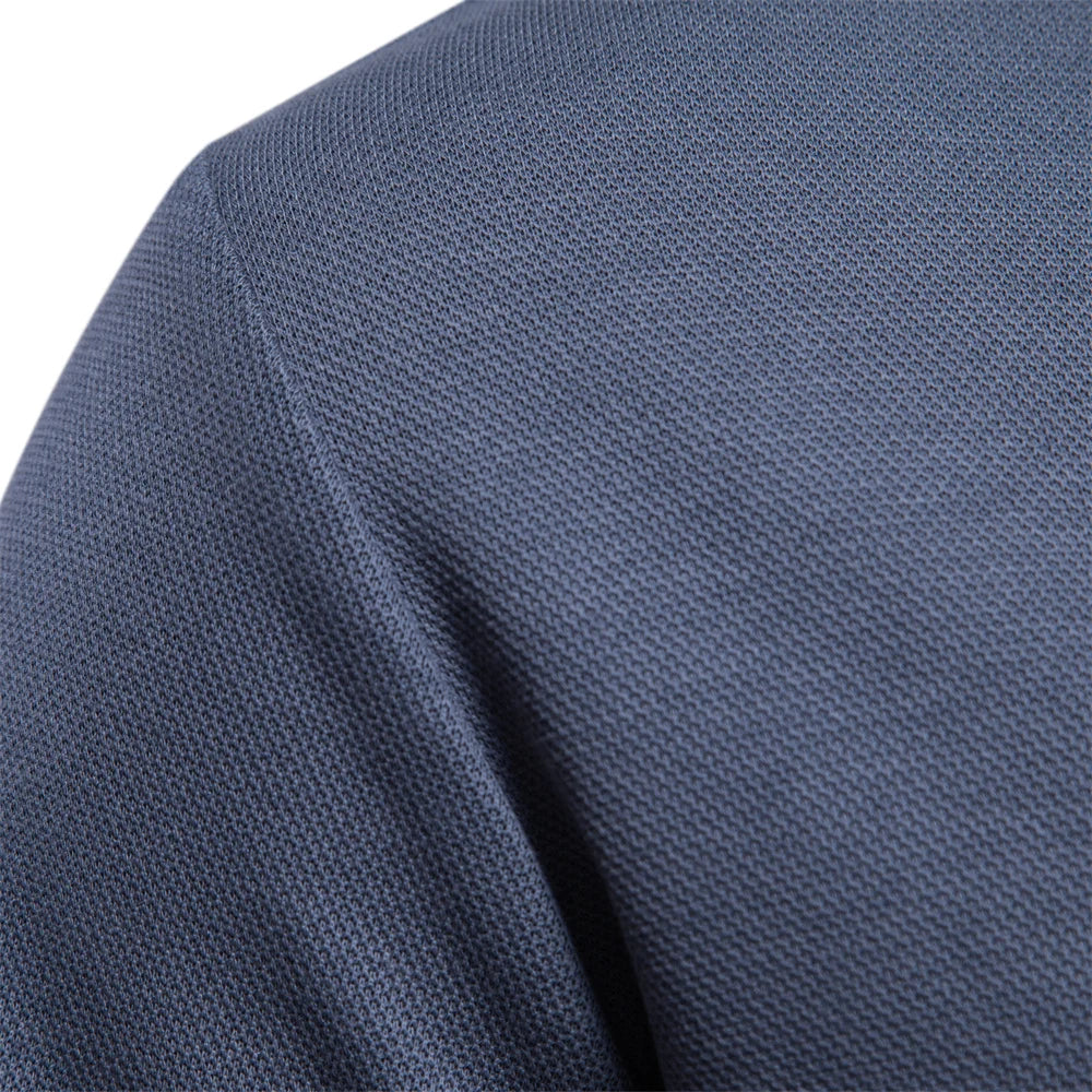 Baxter | Men Polo Shirt with Long Sleeves and Classic Collar