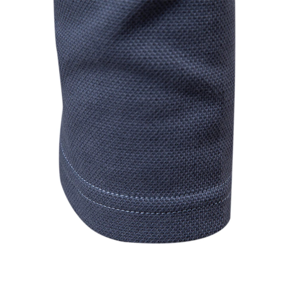 Baxter | Men Polo Shirt with Long Sleeves and Classic Collar