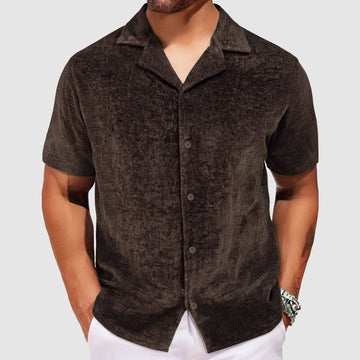 Lorenzo Vitali Velvet Retro Shirt