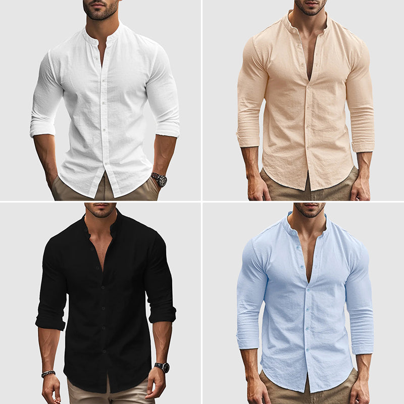 Roberto Russo Breezy Linen Shirt