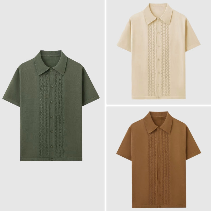 Roberto Russo Summer Knitted Shirt